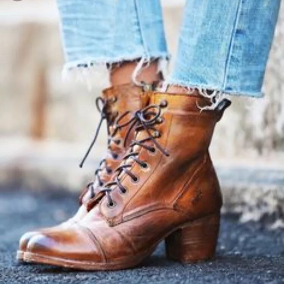 Bed Stu Shoes - Bed Stü Cobbler series Combat boot Size 7